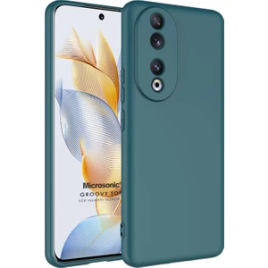 Honor 90 Kılıf Groovy Soft Koyu Yeşil