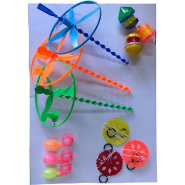 UFO CD5枚まとめ売り HYD 60 Parça Set Ufo Fırıldak Plastik Topaç Ufo Fırfır Su Fiyatı