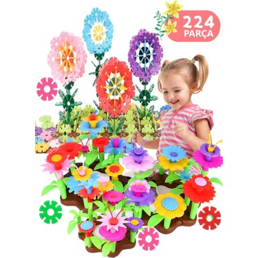HYD Bahçe Çiçek Yapım Puzzle Seti ve Yaratıcı Kilitli Fiyatı