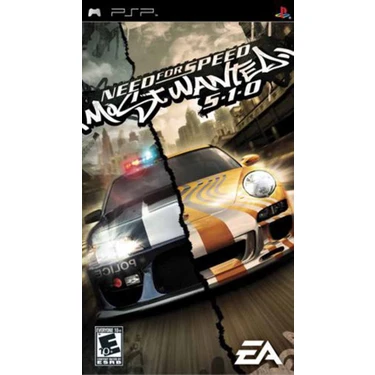 EA Sports Need For Speed Most Wanted 5-1-0 Psp Oyun Psp Umd