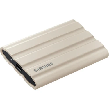 Samsung T7 Shield 2TB Mini USB 3.2 Bej Taşınabilir SSD
