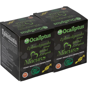 Ocaliptus Epimedyumlu Gingsengli Bitkisel Karışımlı