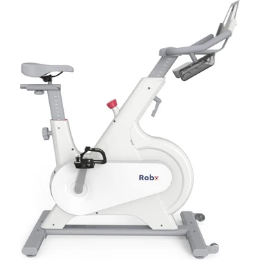 Robx E1 Smart Spin Bike Kondisyon Bisikleti 100 Kademe Manyetik Sürüş Kontrol