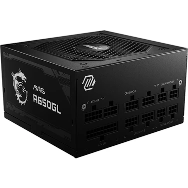 MSI PSU MAG A650GL 650W 80+ GOLD POWER