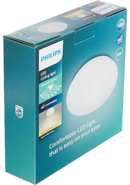 CL200 Fonksiyonel Tavan Lambası 6W 2700K Sarı Işık Entegre LED