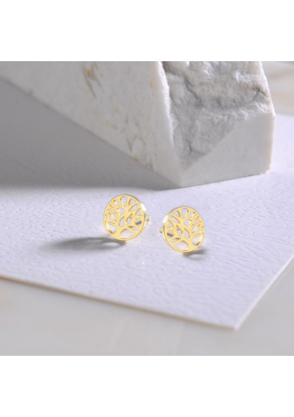 14 Ayar Altın Hayat Ağacı Küpe fiyatları