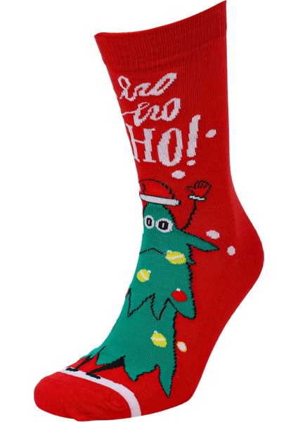 2'li Yılbaşı Christmas Noel Renkli Çorap Seti