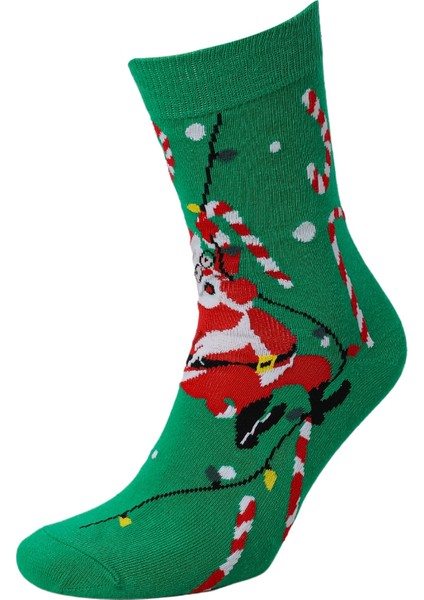 2'li Yılbaşı Christmas Noel Renkli Çorap Seti modelleri