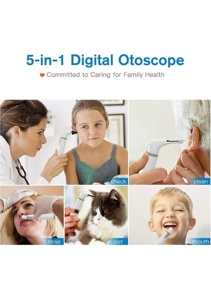 Kablosuz Otoskop, 3.9 mm Ultra Ince Wifi Kulak Kamerası indirimleri