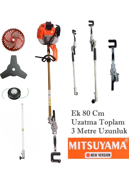 Japon Sırt Tırpan + Zeytin Silkeleme Makinesi 4.2kw 5.7hp