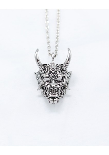 Oni Mask Necklace