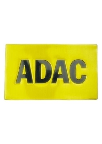 Arma Adac Sarı Dikdörtgen 95X60 mm / YACIY172