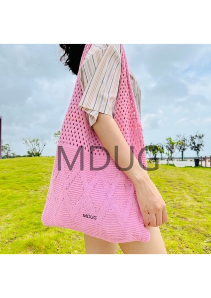 Örme Omuz Büyük Bez Çanta (Yurt Dışından) fiyatları