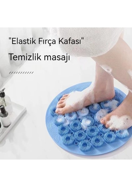 Tembel Sırt Ovma Ayak Fırçası-Banyo Masajı (Yurt Dışından)