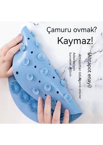 Tembel Sırt Ovma Ayak Fırçası-Banyo Masajı (Yurt Dışından)