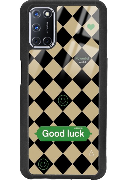 Oppo A72 Good Luck Tasarımlı Glossy Telefon Kılıfı