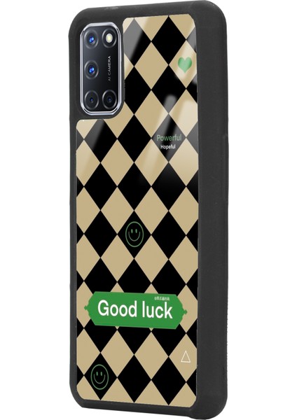 Oppo A72 Good Luck Tasarımlı Glossy Telefon Kılıfı