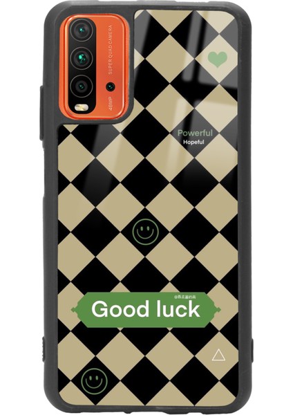 Xiaomi Redmi 9t Good Luck Tasarımlı Glossy Telefon Kılıfı