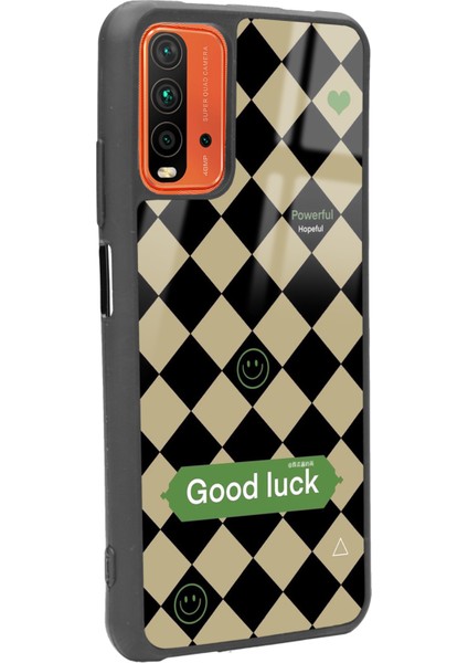 Xiaomi Redmi 9t Good Luck Tasarımlı Glossy Telefon Kılıfı