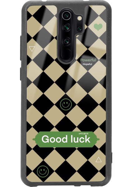 Xiaomi Redmi Note 8 Pro Good Luck Tasarımlı Glossy Telefon Kılıfı