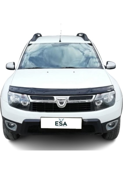 Esa Dacia Duster Ön Kaput Koruyucu Rüzgarlığı Abs Plastik Piano Black 2010-2017 Yılları Arası