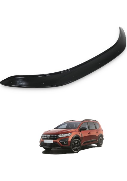 Dacia Jogger Ön Kaput Koruyucu Rüzgarlığı Abs Plastik Piano Black 2022 ve Sonrası fırsatları