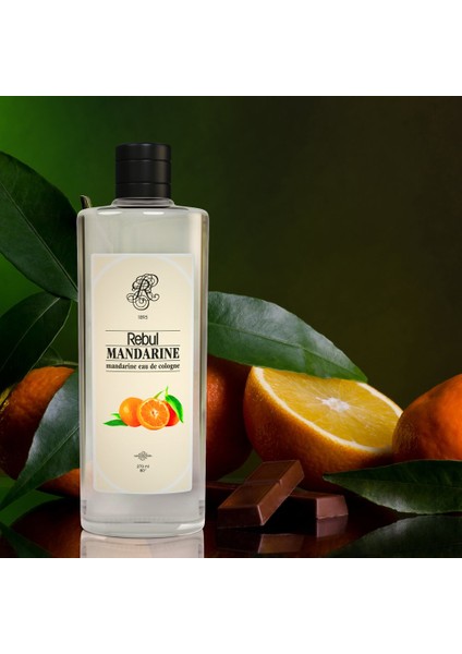 mandarine Spreyli Cam Şişe Kolonya Ikili Set 250ml X2