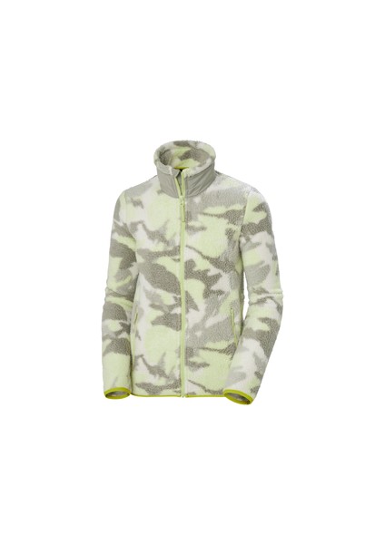 W Imperıal Prınted Pıle Jacket Outdoor Polar Ceket 49514