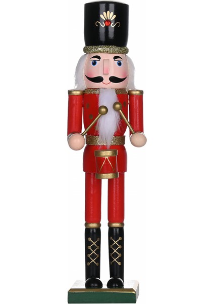 New Year Yılbaşı Nutcracker With Drums 36 cm