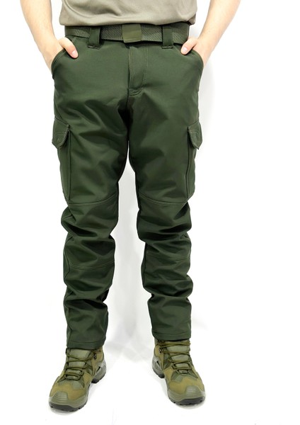 Içi Polarlı Tactical Outdoor Su Geçirmez Softshell Pantolon