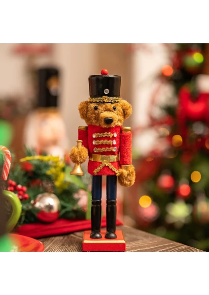 Karaca Home New Year Yılbaşı Nutcracker Puppy 25 cm