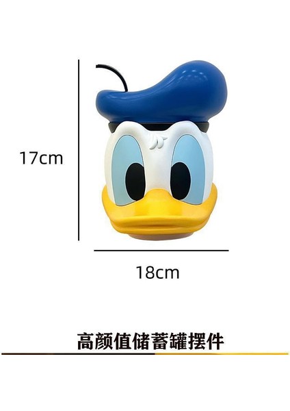 Donald Duck Çizgi Film Sevimli Kumbara (Yurt Dışından)
