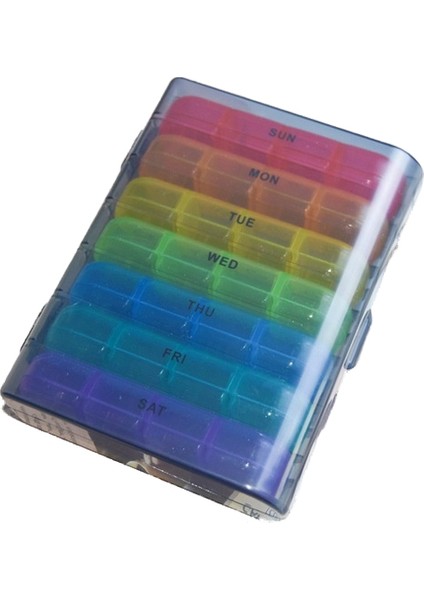 Taşınabilir Pp Plastik Saklama Hap Kutusu (Yurt Dışından)