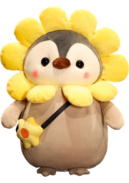 Sevimli Ayçiçeği Penguen Bebek Peluş Oyuncak (Yurt Dışından)
