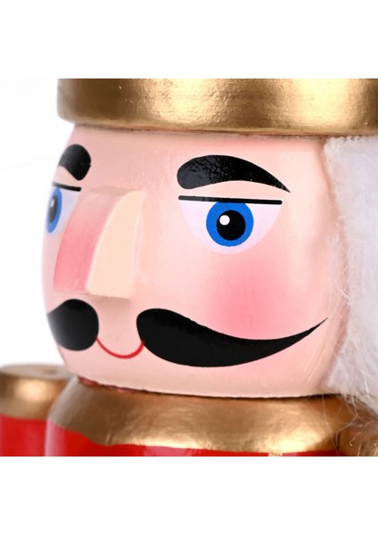 New Year Yılbaşı Nutcracker With Drums 25 cm indirimleri