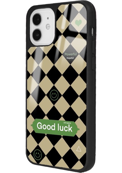 Apple iPhone 11 Good Luck Tasarımlı Glossy Telefon Kılıfı