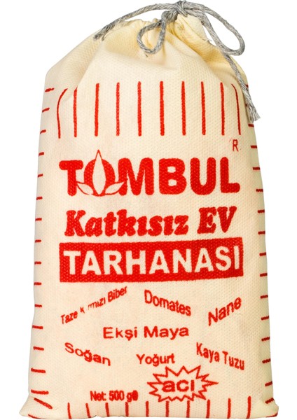 Katkısız Ev Tarhanası Acılı 500 Gr Keten