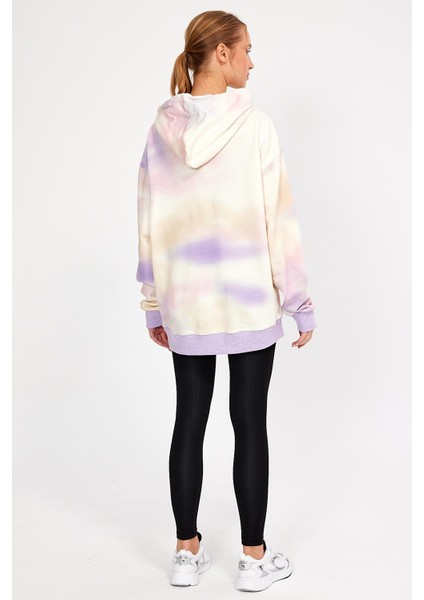 Batik Kapüşonlu Oversize Sweatshirt UN-757A07 indirimleri