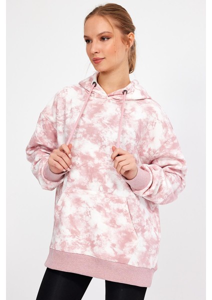 Batik Kapüşonlu Şardonlu Oversize Sweatshirt UN-757A07 modelleri