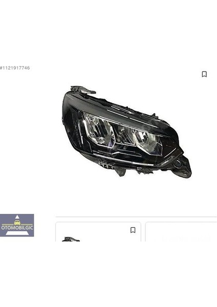 Far Sağ Peugeot 2008 (P24E) 2019- - 9833036180