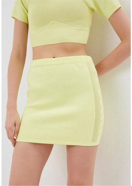 x Ivy Park (Lımıted Edıtıon) Knit Skirt GR1457 fırsatları