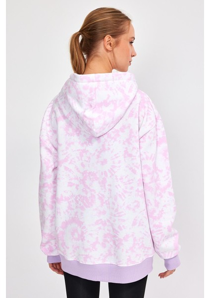 Batik Kapüşonlu Şardonlu Oversize Sweatshirt UN-757A07 indirimleri