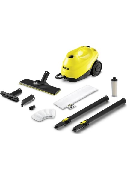 Sc3 Easyfix Buharlı Temizlik Makinesi + Cam Temizleme Nozülü + 2 Adet Toz Bezi Hediyeli