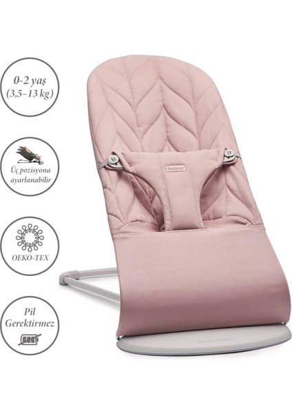 Babybjörn Bliss Ana Kucağı Petal Cotton Oyuncaklı  / Dusty Pink