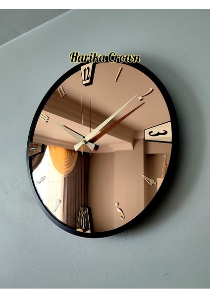 Gerçek Aynalı Dekoratif Duvar Saati (40- 50 Cm) fiyatları