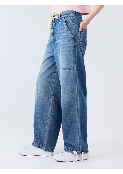 Kadın Lılyana Loose Jean Pantolon fırsatları