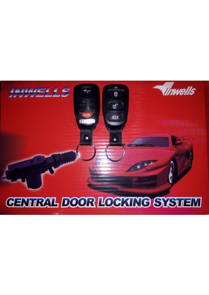 (3952 Tip) Merkezi Kilit Seti Uzaktan Kumandalı Inwells
