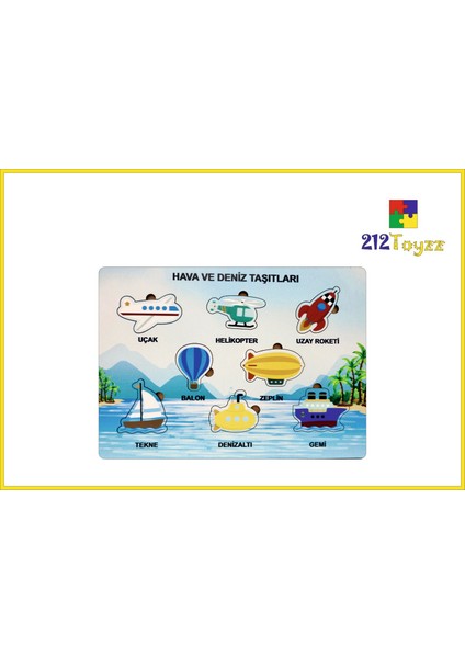 212 Toyzz 212TOYZZ Tasima Aracları Çocuk Puzzle ve Sök Tak Oyuncak