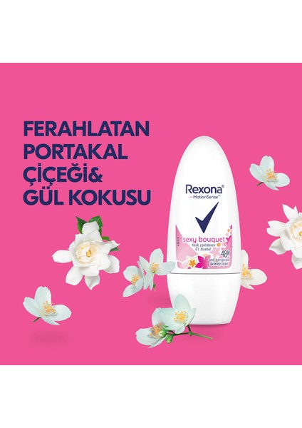 MotionSense Kadın Roll On Deodorant Sexy Bouquet 50 ml