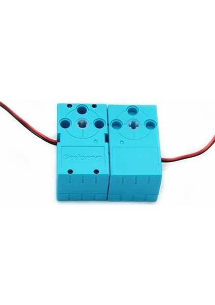 Geekservo 360 Degree Continuous Rotation Motor Double Output High Torque Slow Motor 0.7kg Compatible For eds (Yurt Dışından)